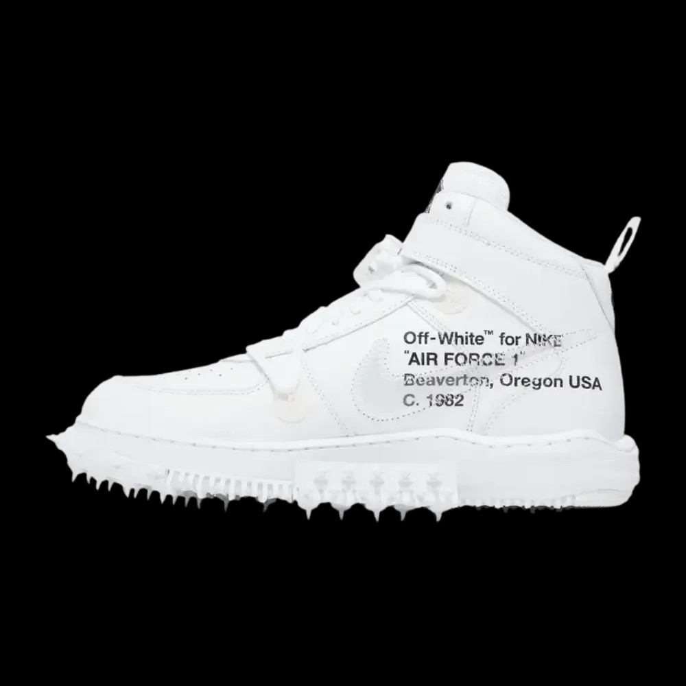 Off-White x Air Force 1 Mid SP Leather 'Graffiti' - HypeFly India View 2