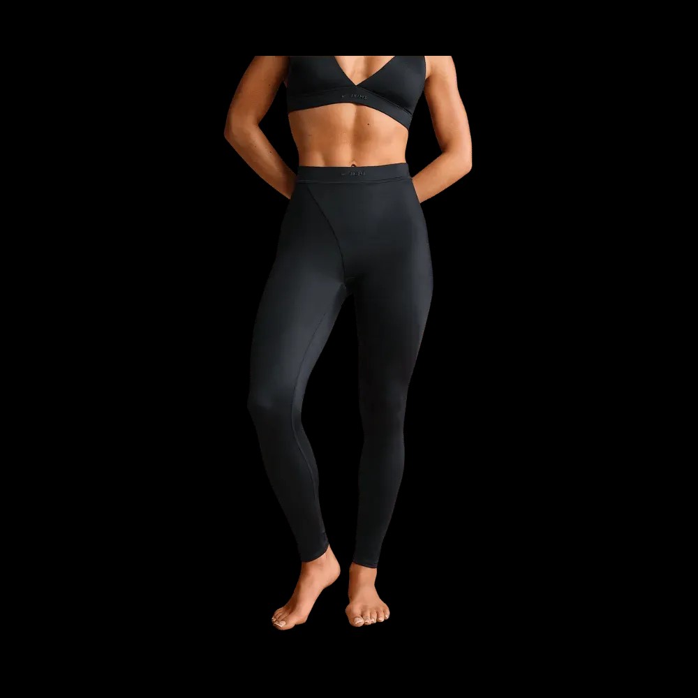 Nike x Skims Shine Women's High-Waisted V-Panel 26" Leggings Obsidian - HypeFly India View 3