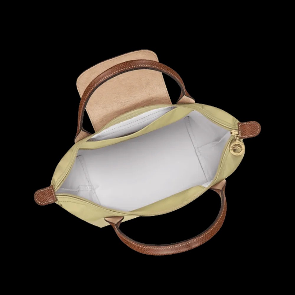 Longchamp Le Pliage Original S Handbag Pistachio - Recycled canvas - HypeFly India View 2