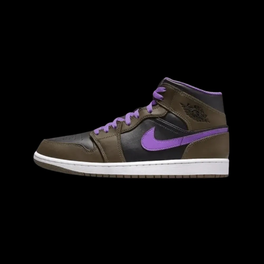 The Jordan 1 Mid 'Purple Mocha' - HypeFly India View 2