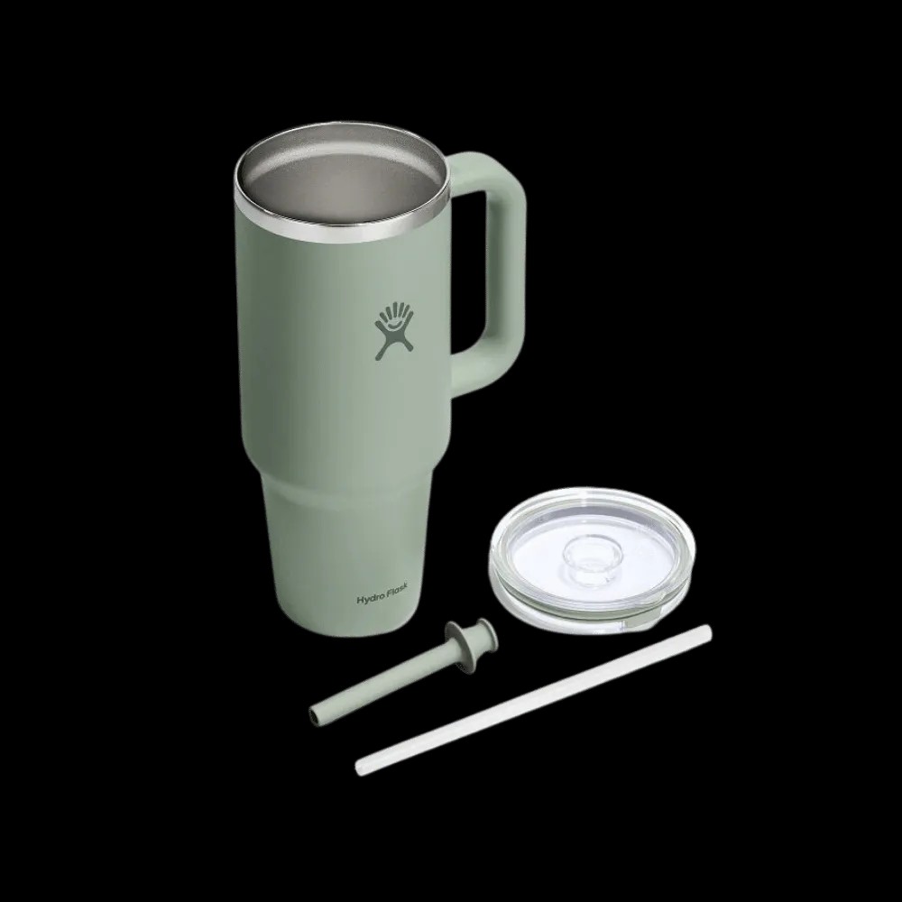Hydro Flask 32 oz Travel Tumbler Agave-Clear - HypeFly India View 2