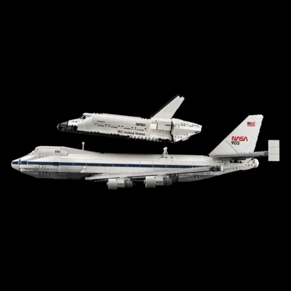 Lego Shuttle Carrier Aircraft - HypeFly India View 4