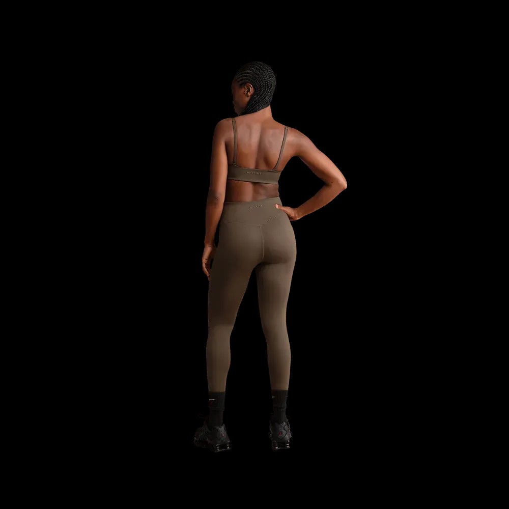 Nike X Skims Women's High-Waisted 26" Leggings Dark Sepia - HypeFly India View 2