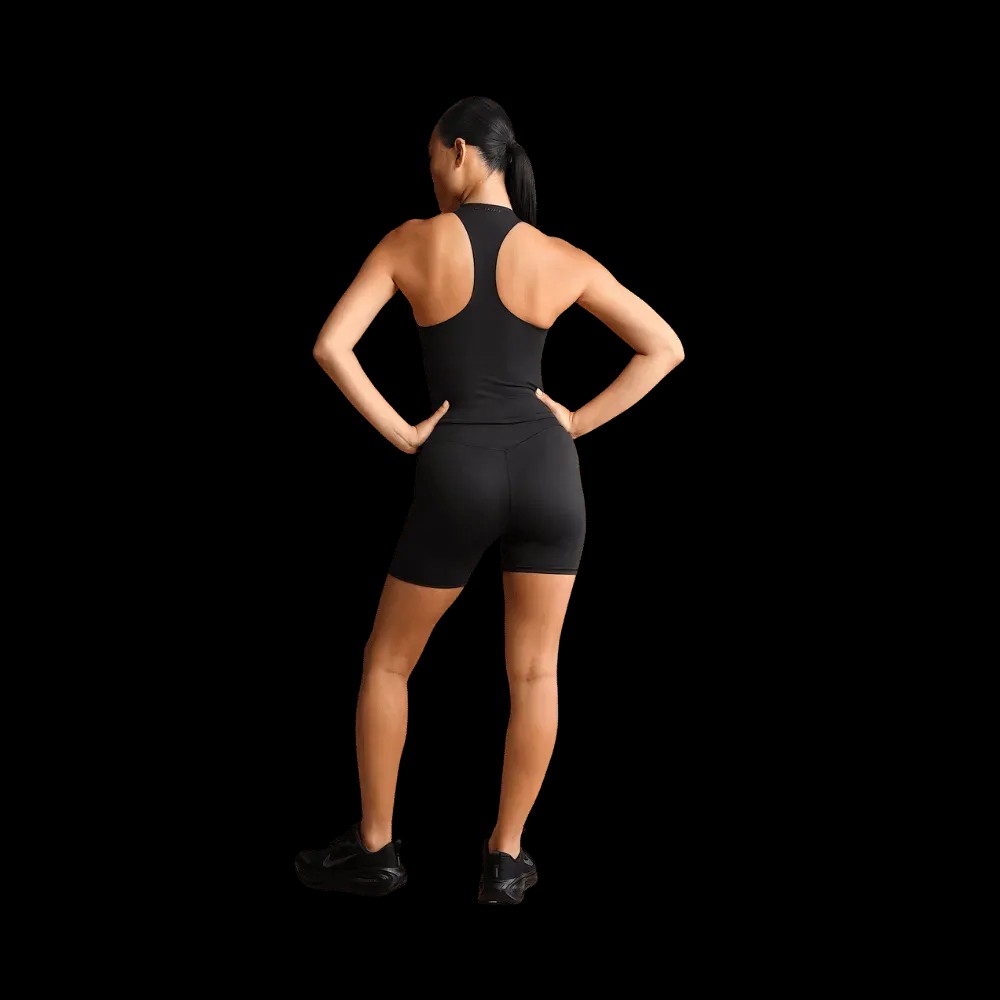 Nike X Skims Matte Women's High-Waisted 5" Biker Shorts Obsidian - HypeFly India View 3