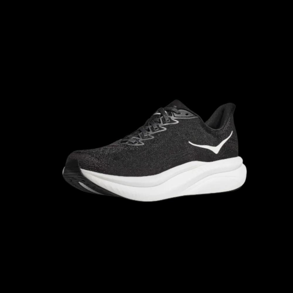 Hoka Mach 6 Black And White - HypeFly India View 2