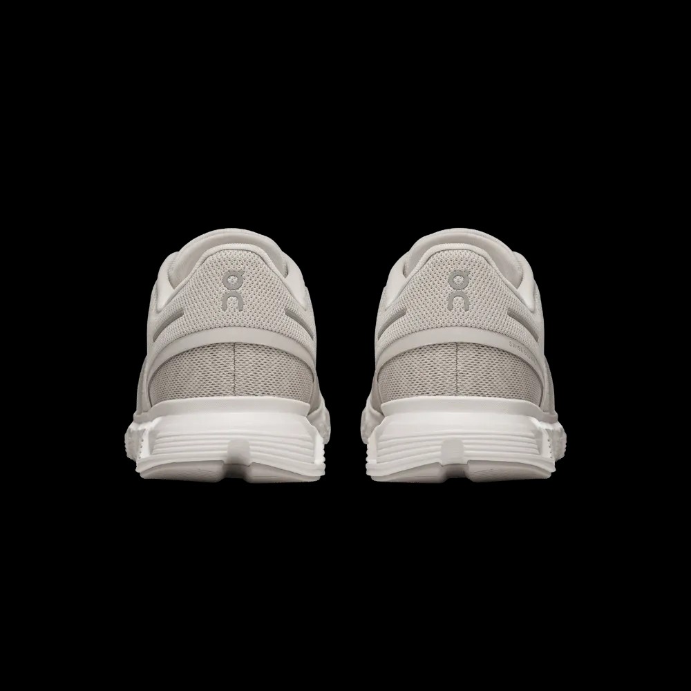 On Running Cloud 6 Wide Pearl White - HypeFly India View 4