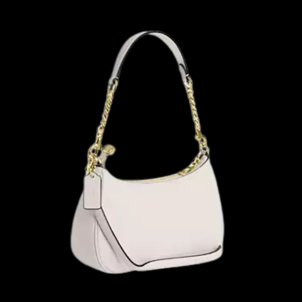 Coach Teri Shoulder Bag Gold & Chalk - HypeFly India View 2