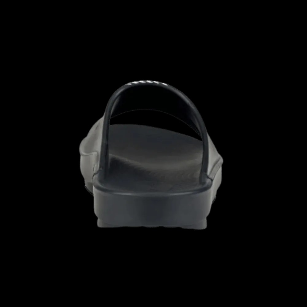Oofos FJ X OOFOS Men's OOahh Sport Slide Sandal - black - HypeFly India View 4