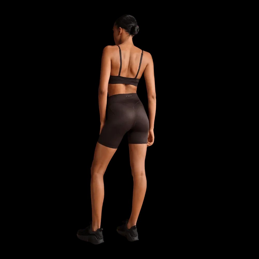 Nike X Skims Shine Women's High-Waisted 5" Biker Shorts Phoenix - HypeFly India View 3