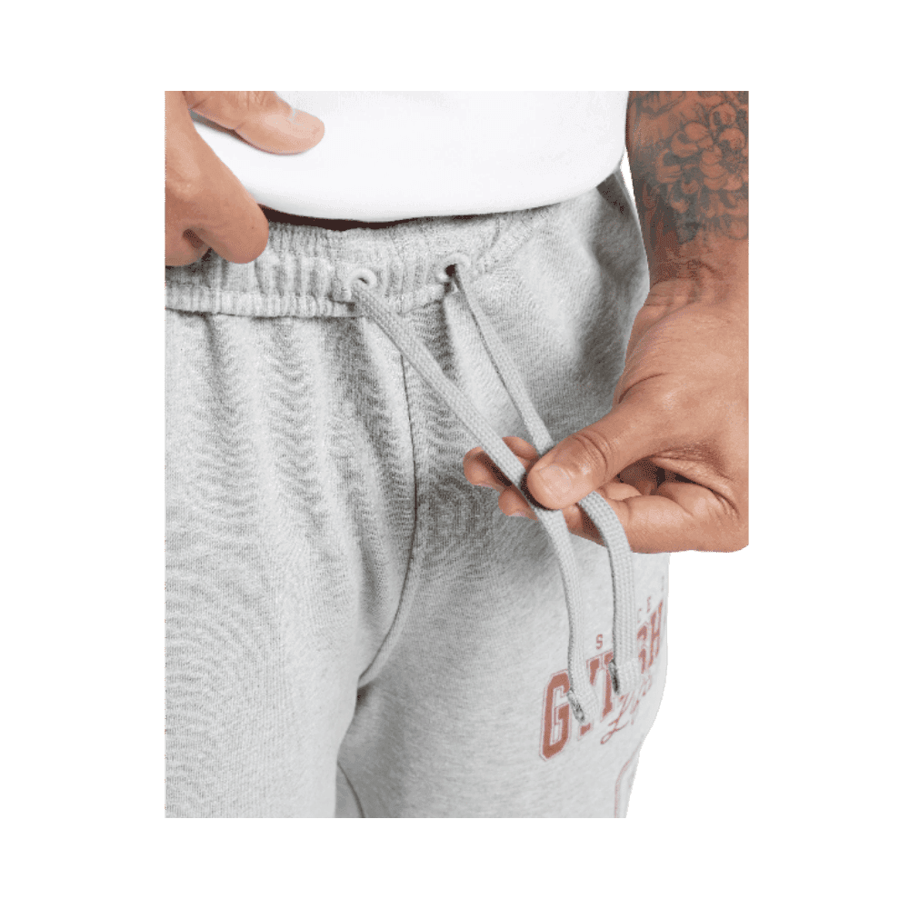 Gymshark Lifting Essentials Straight Leg Pant Light Grey Core Marl - HypeFly India View 3