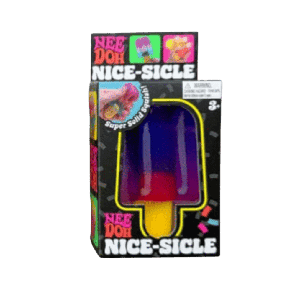NeeDoh Nice-sicle Popsicle Squishy Fidget Toy Mullticolor - HypeFly India View 1