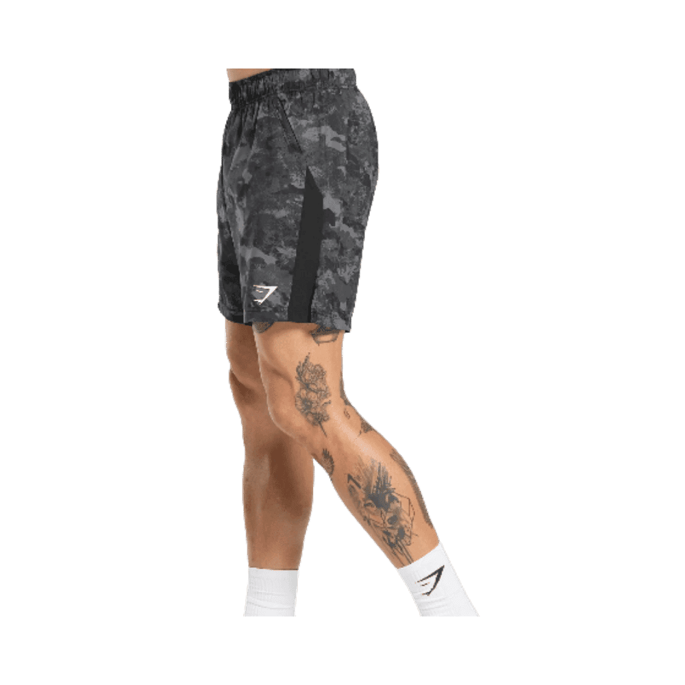 Gymshark Sport 7" Short Graphite Grey/Black - HypeFly India View 2