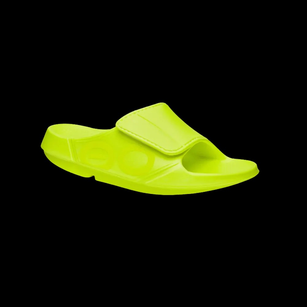 Oofos OOahh Sport Flex Sandal - Electro - HypeFly India View 3