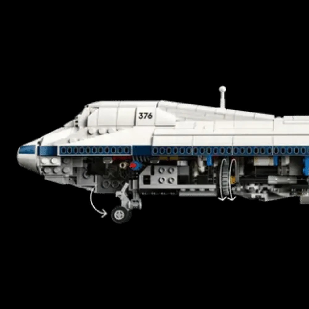 Lego Shuttle Carrier Aircraft - HypeFly India View 3