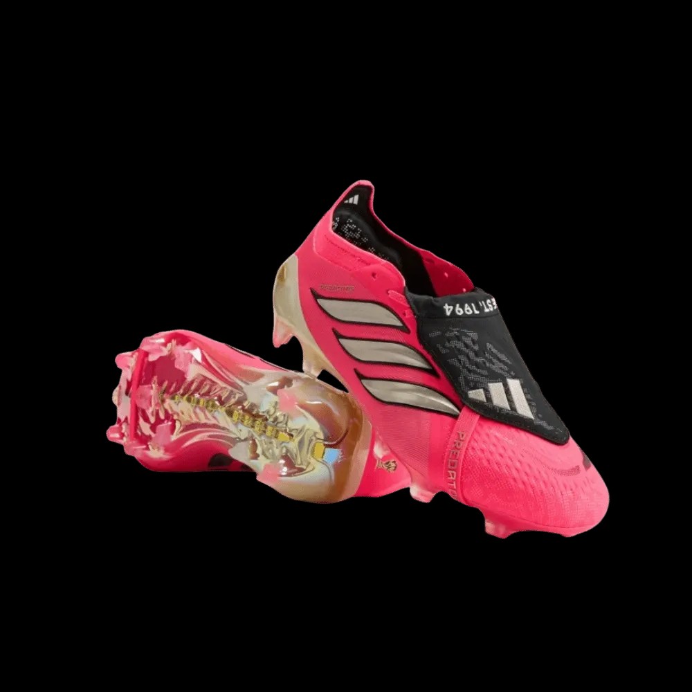 Adidas Predator Elite Fold-Over Tongue Firm Ground Soccer Cleats Solar Turbo - HypeFly India View 3