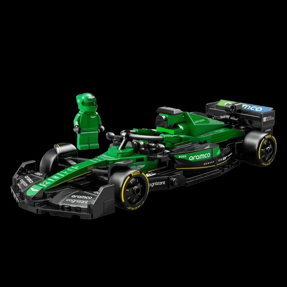 LEGO Aston Martin Aramco F1 AMR24 Race Car - HypeFly India View 5