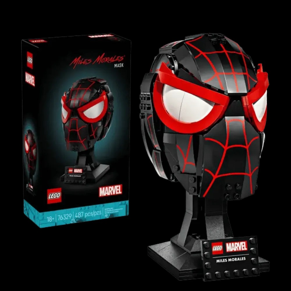 Lego Marvel Miles Morales' Mask - HypeFly India View 1