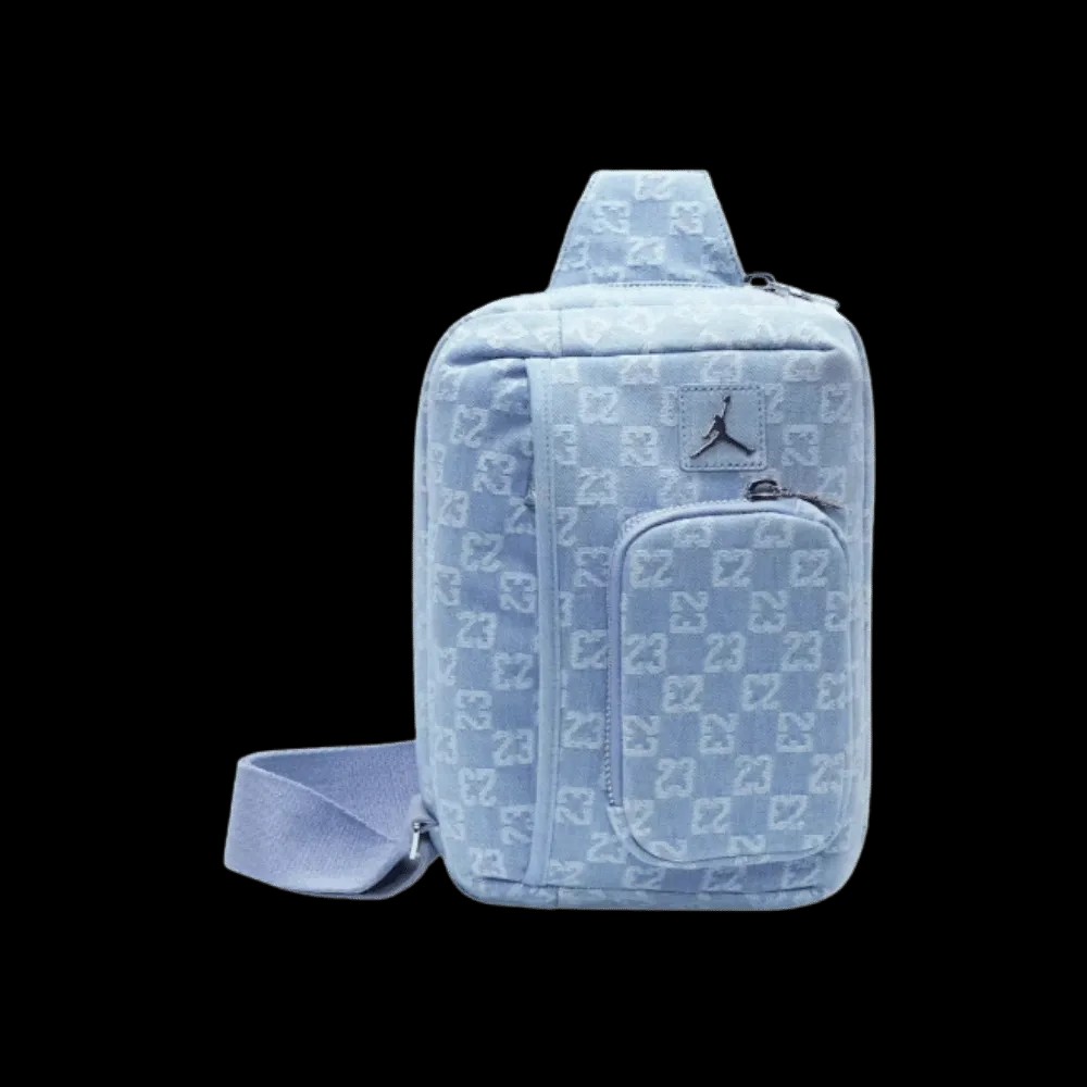 Jordan Monogram Sling 3L Bag - Denim - HypeFly India View 1