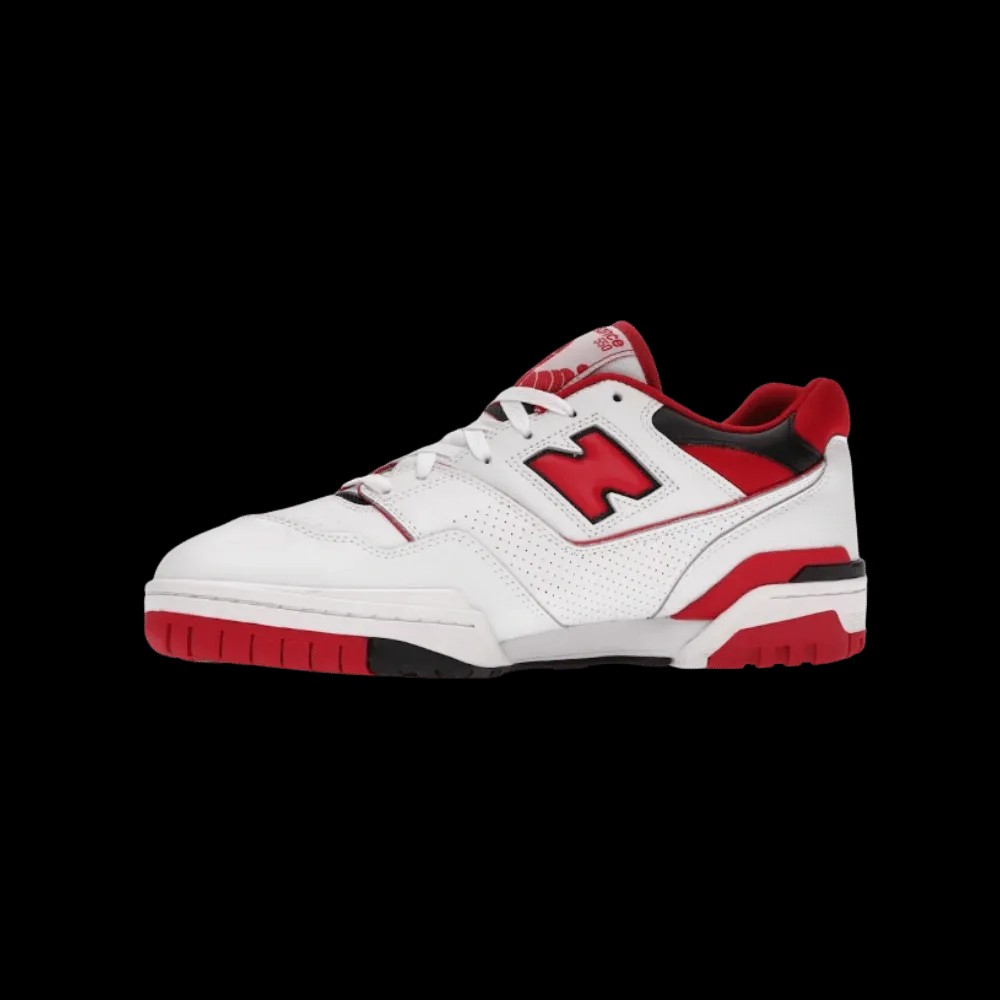 New Balance 550 White Red - HypeFly India View 4