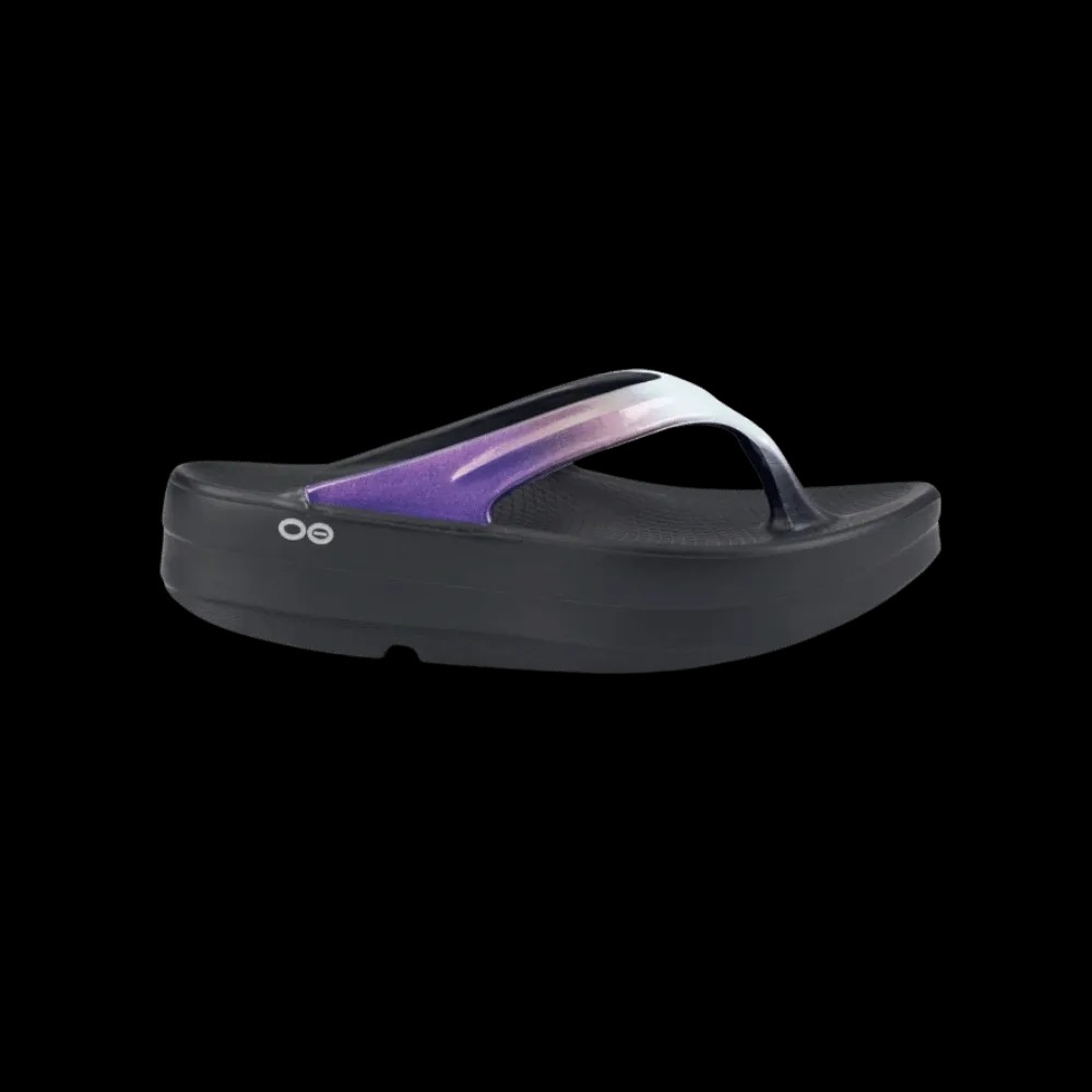 Oofos OOmega OOlala Luxe Sandal -Calypso - HypeFly India View 1