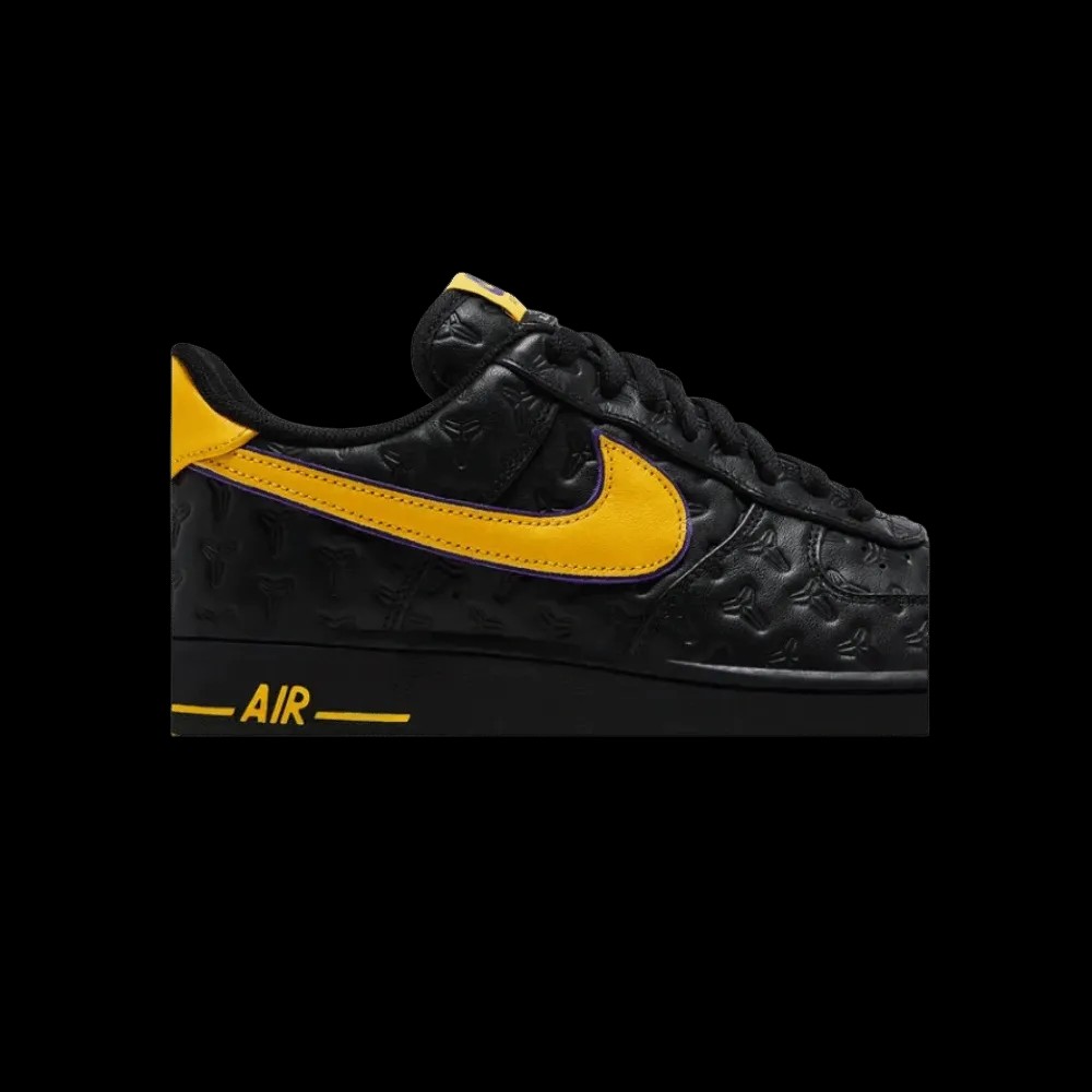 Kobe Bryant x Nike Air Force 1 Low 'Lakers Away' Numbered - HypeFly India View 5
