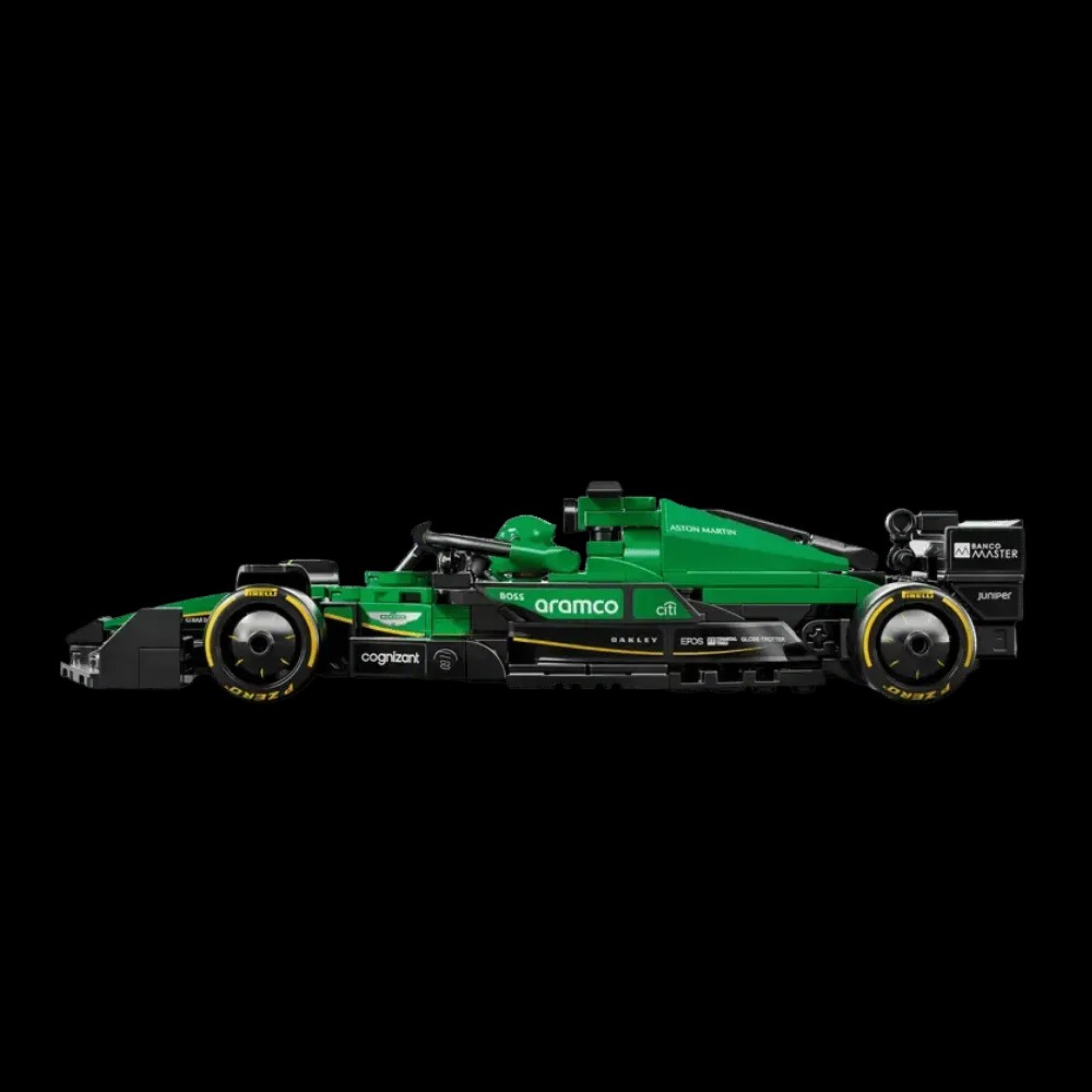 LEGO Aston Martin Aramco F1 AMR24 Race Car - HypeFly India View 2