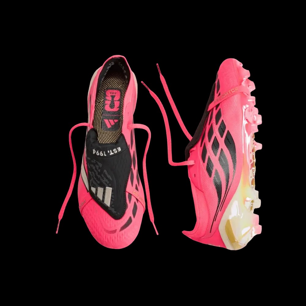 Adidas Predator Elite Fold-Over Tongue Firm Ground Soccer Cleats Solar Turbo - HypeFly India View 4