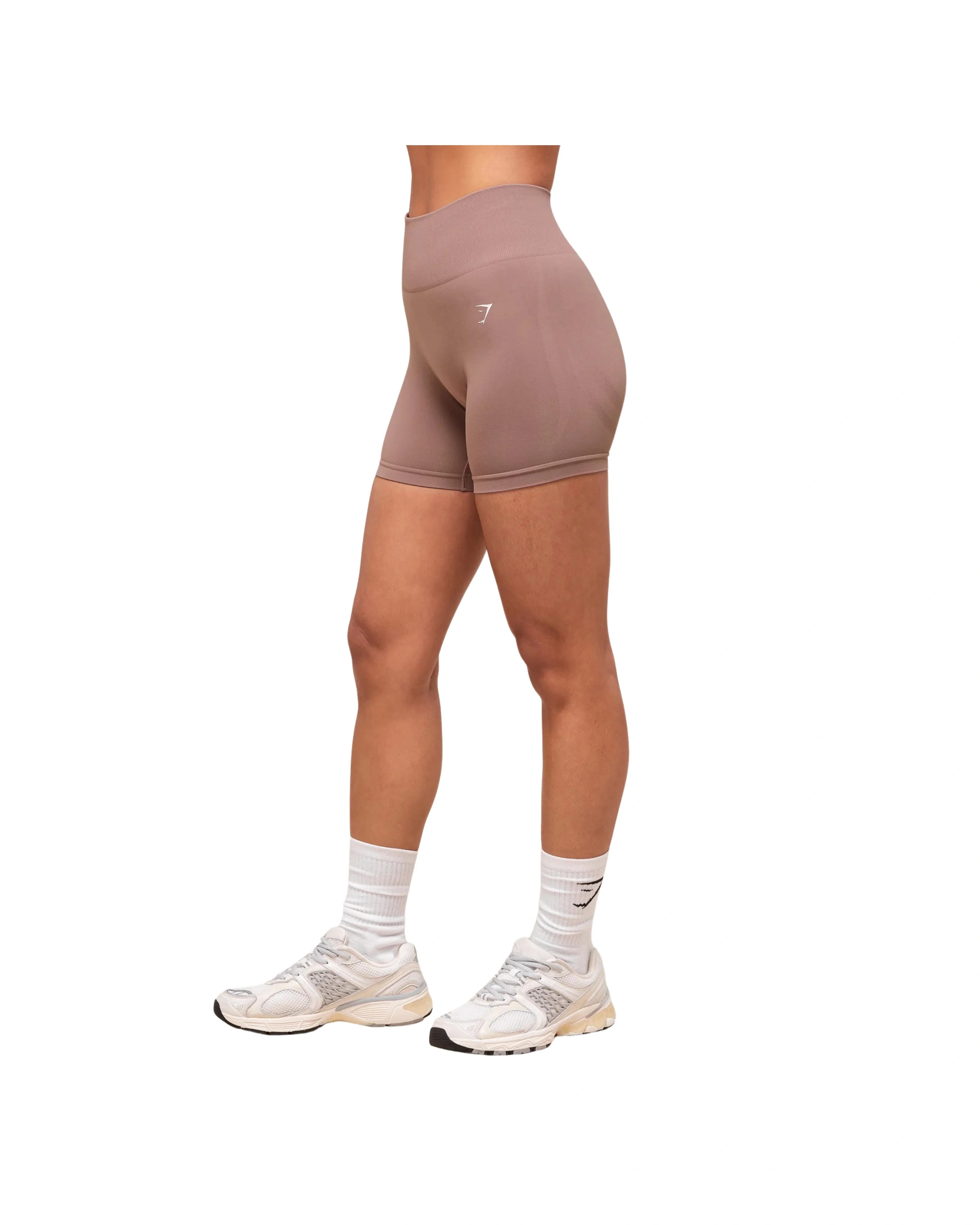 Gymshark Everyday Seamless Shorts Chestnut Pink - HypeFly India View 3
