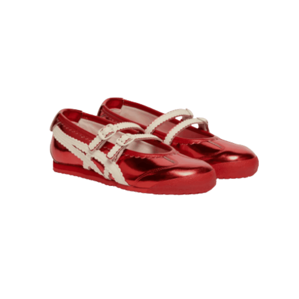 Onitsuka Tiger Mexico 66 TGRS - Metallic Pack Classic Red Cream  - HypeFly India View 3