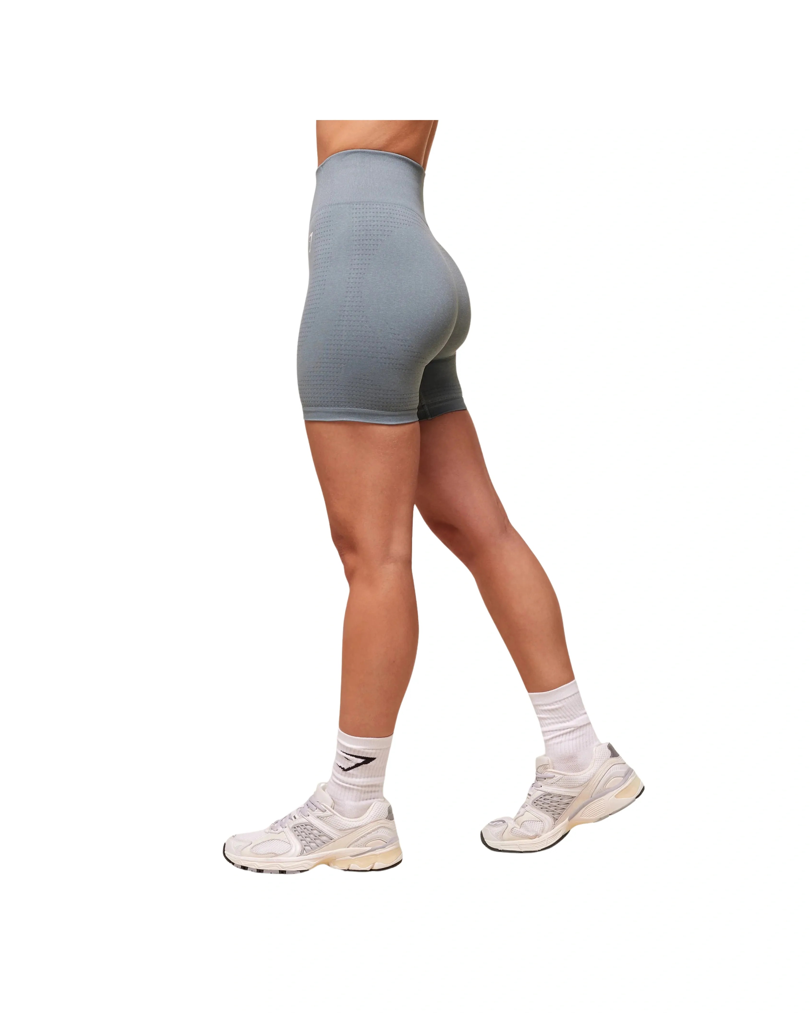 Gymshark Vital Shorts Celeste Blue/Marl - HypeFly India View 3