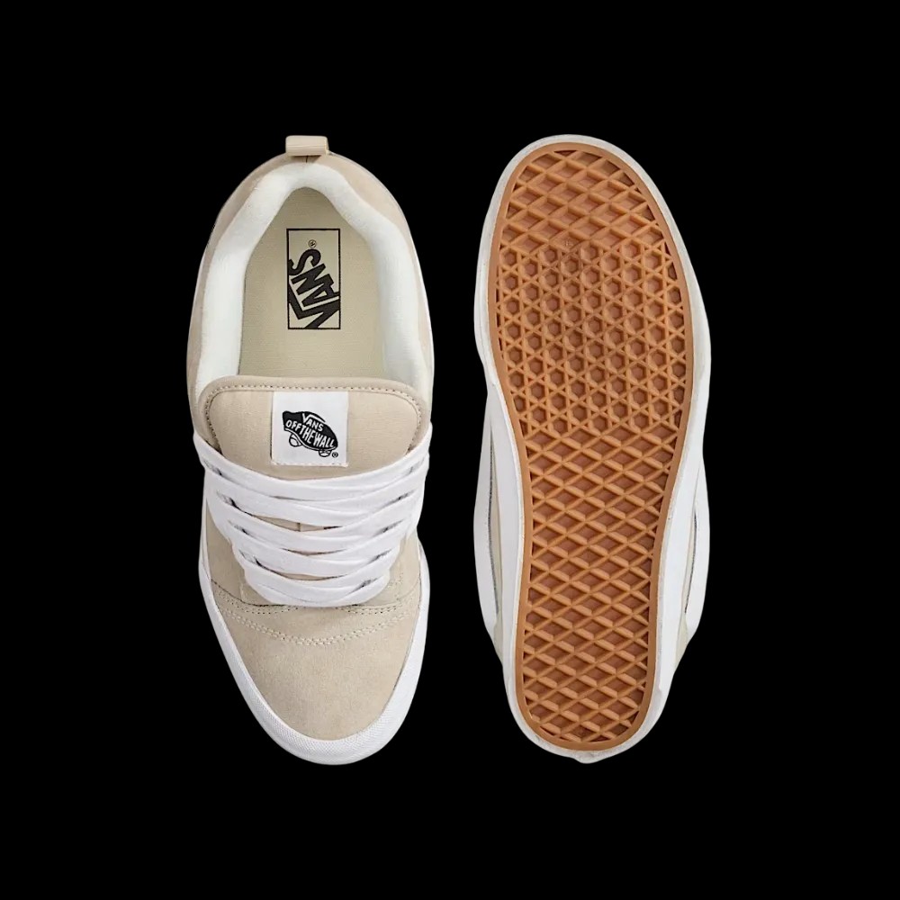 Vans Knu Skool Shoe Neutral Beige - HypeFly India View 3