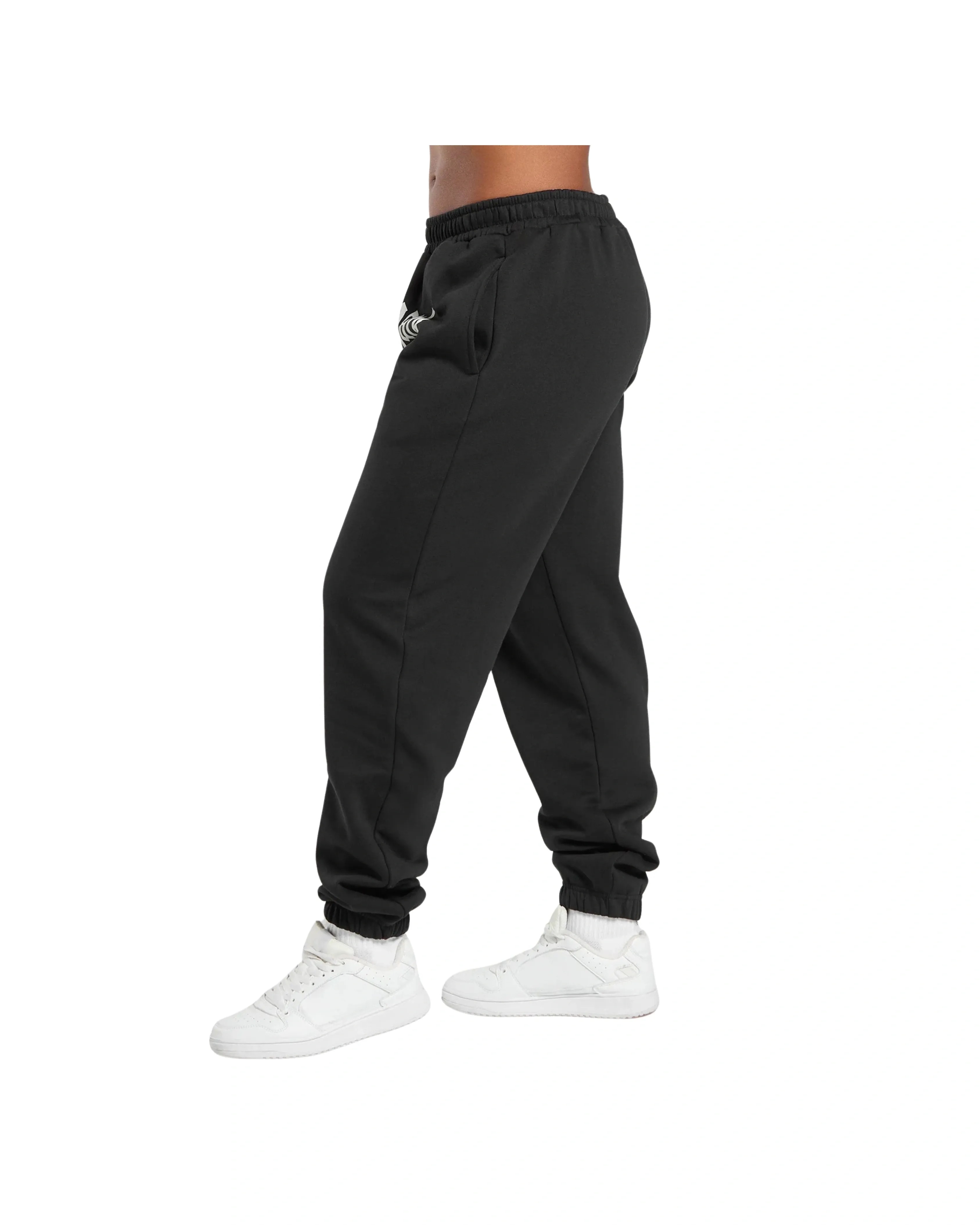 Gymshark Strength Department Graphic Joggers Black - HypeFly India View 3