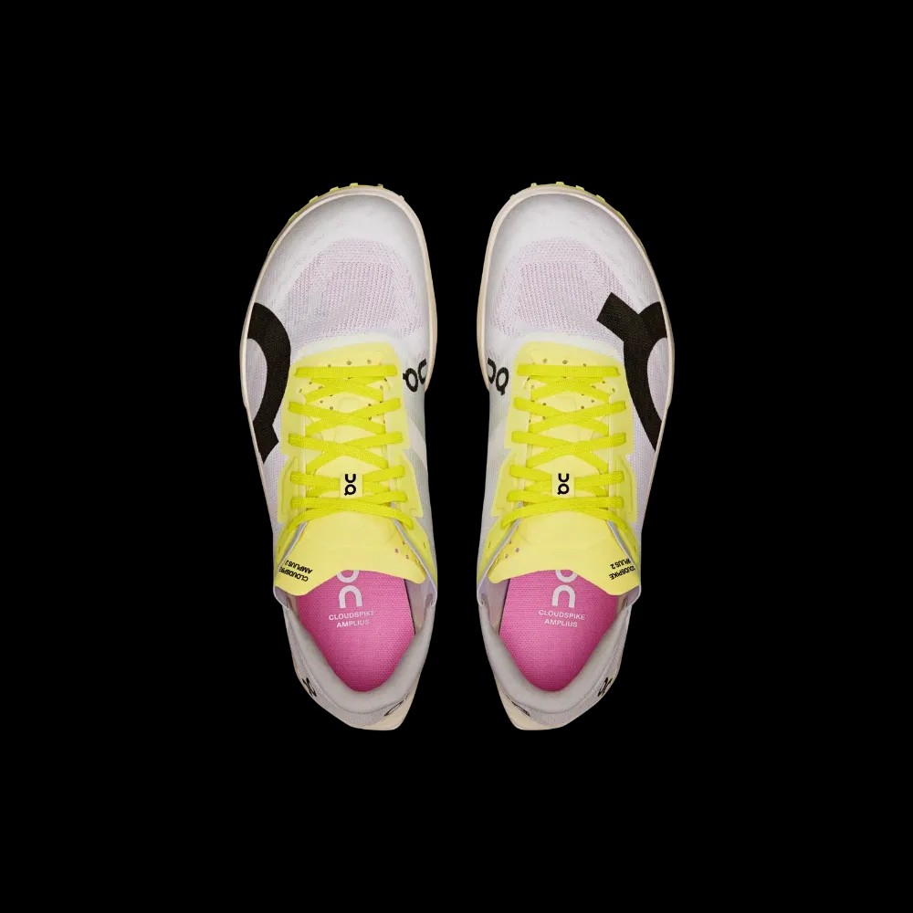On Running Cloudspike Amplius 2 White Raspberry - HypeFly India View 4
