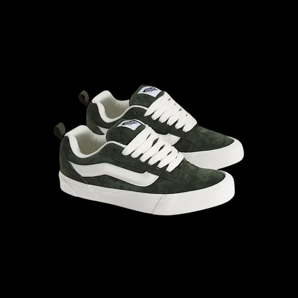 Vans Knu Skool Shoe Dried Kelp Green - HypeFly India View 5