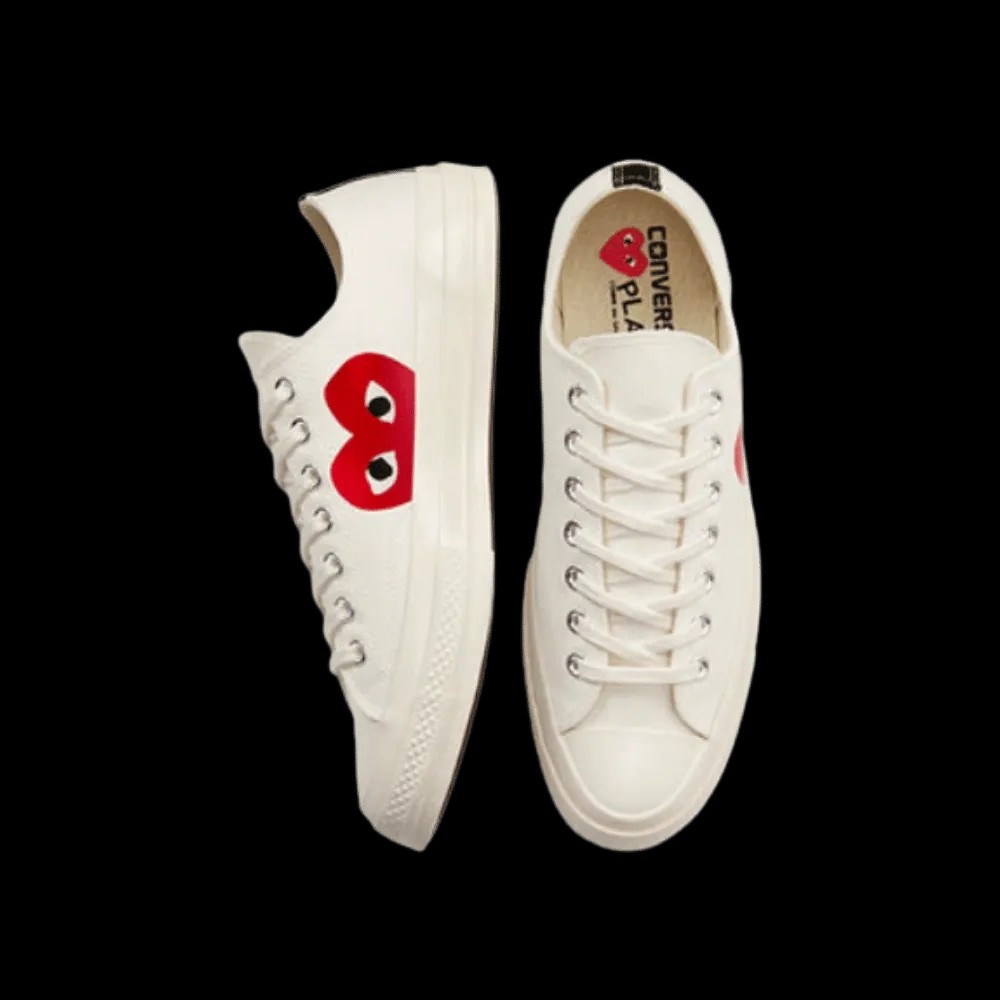 Converse x PLAY Comme des Garçons Chuck 70 'Beige' - HypeFly India View 4