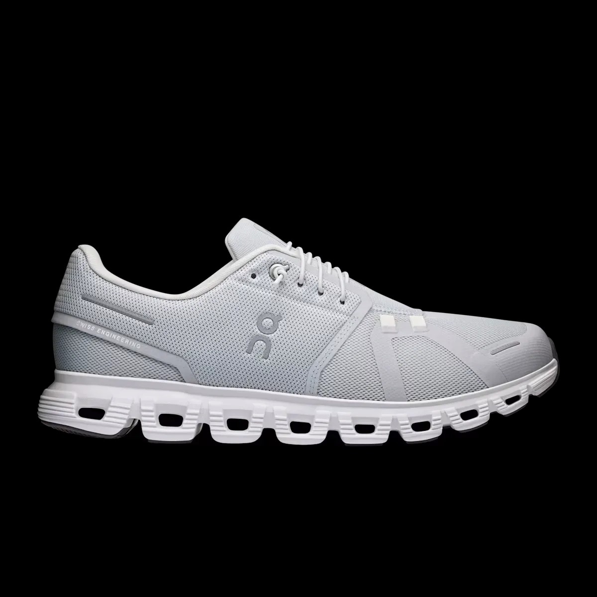 On Running Cloud 6 Glacier White - HypeFly India View 1