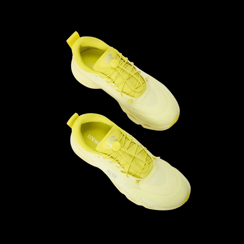 Loewe x On Running CloudSolo “Lime Green” - HypeFly India View 4