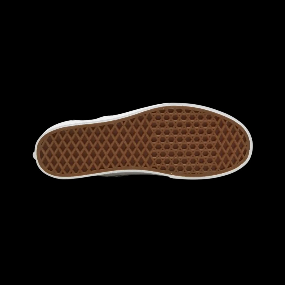 Vans Classic Slip-On Checkerboard Platform Shoe Black And White - HypeFly India View 3