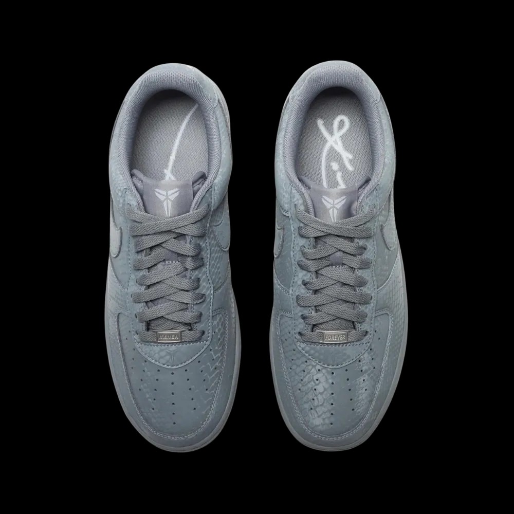 Kobe Bryant x Nike Air Force 1 Low 'Cool Grey' - HypeFly India View 3