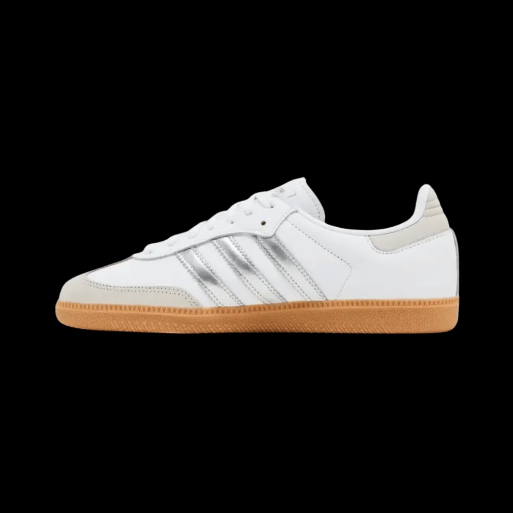 Samba OG 'White Silver Metallic Grey' - HypeFly India View 2