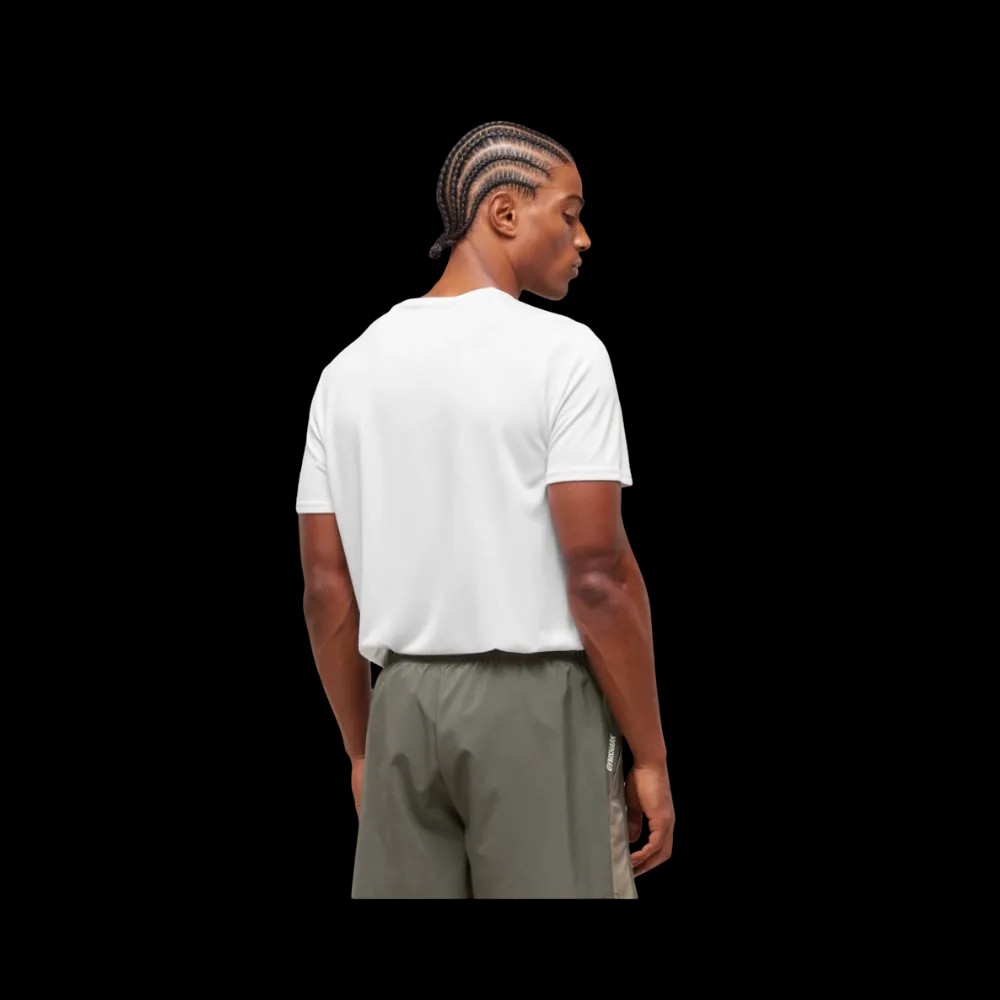 Gymshark Arrival Regular Fit T-Shirt Regular Fit White - HypeFly India View 2