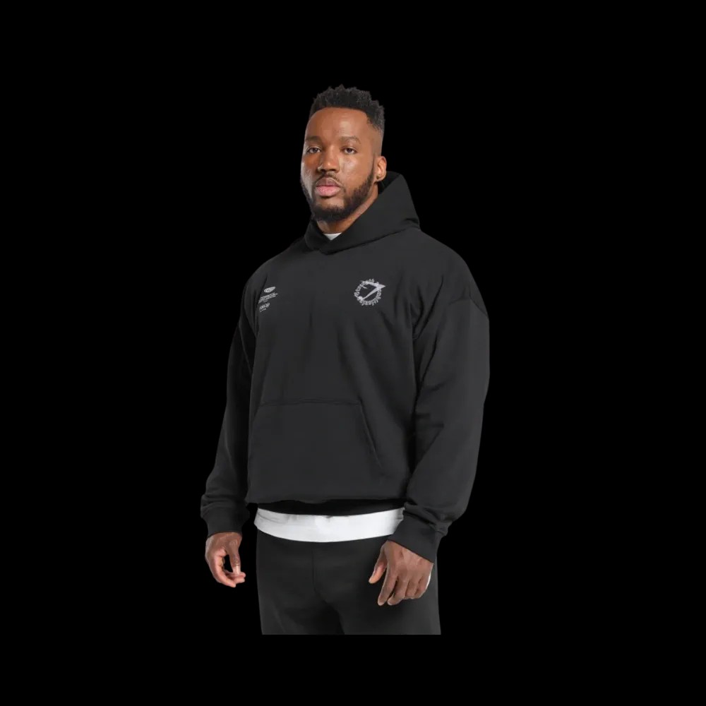 Gymshark Strength + Conditioning Hoodie Oversized Fit  - HypeFly India View 4