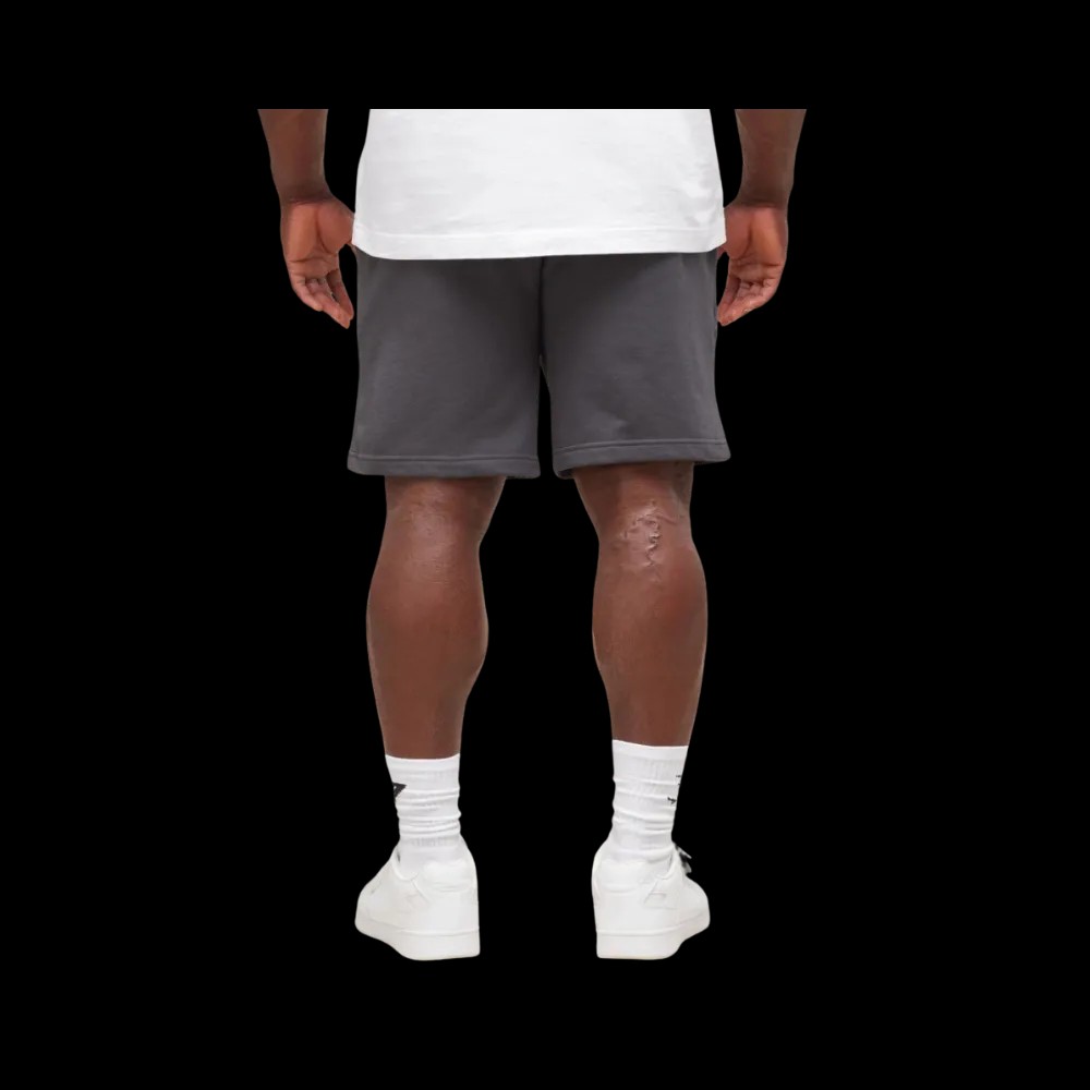 Gymshark Break Your Barriers Shorts Oversized Onyx Grey - HypeFly India View 4