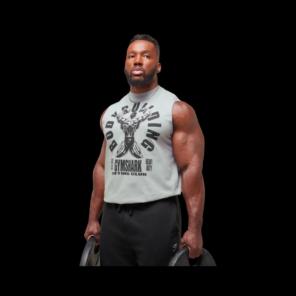 Gymshark Lifting Club Flex Tank Oversized Fit Black - HypeFly India View 3