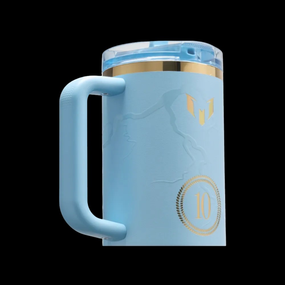 Messi x Stanley 1913 Quencher ProTour Flip Straw Tumbler "Messi Striker Blue" - HypeFly India View 4