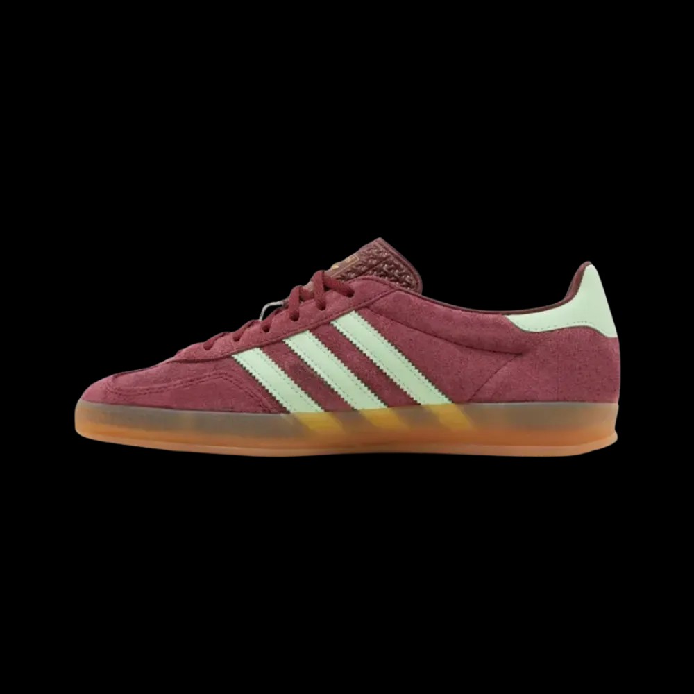 Adidas Gazelle Indoor 'Shadow Red Semi Green Spark' - HypeFly India View 2