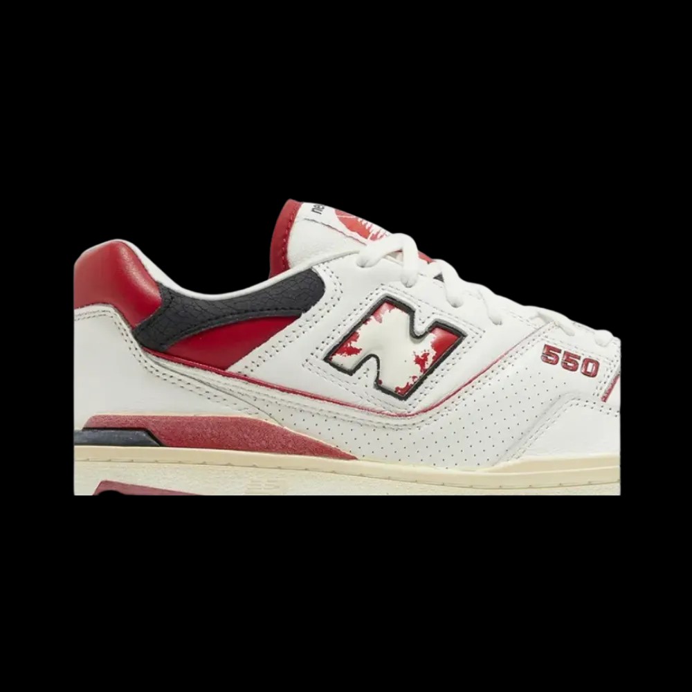 New Balance 550 Vintage Pack Team Red - HypeFly India View 3