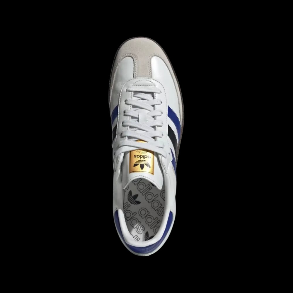 Adidas Samba OG 'White Active Blue' - HypeFly India View 3