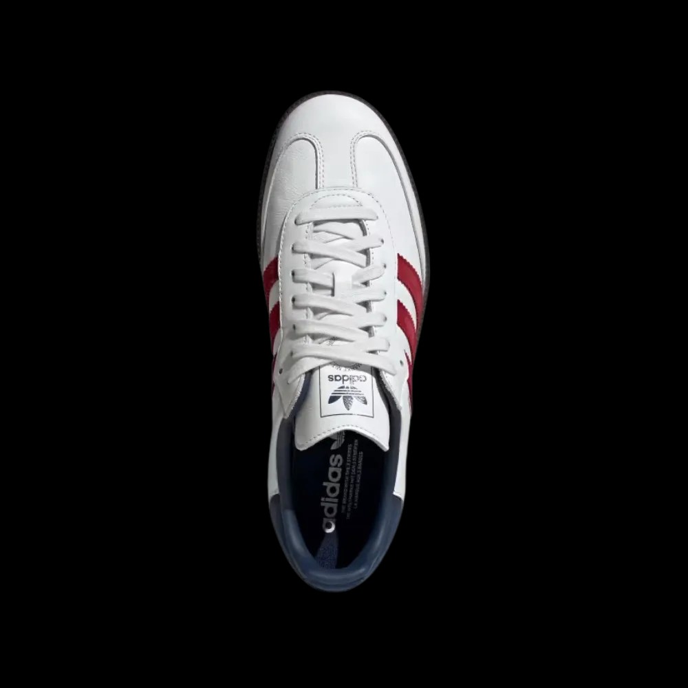 Adidas Samba OG Team Victory Red Night Indigo - HypeFly India View 3