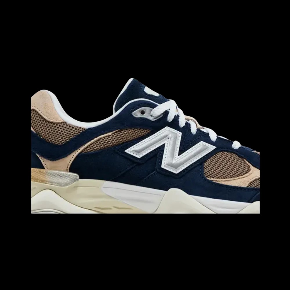 New Balance 9060 Navy Mushroom - HypeFly India View 3